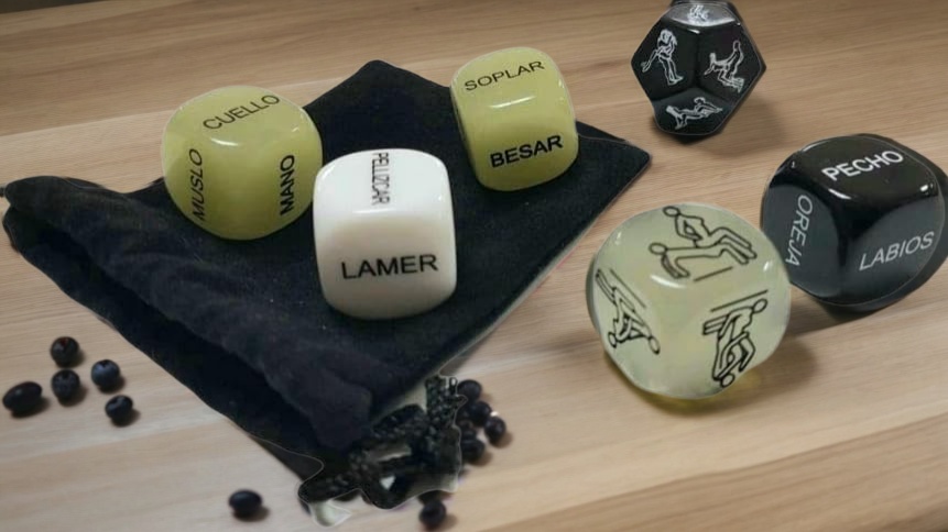 Dados y elementos de juego para romper el hielo