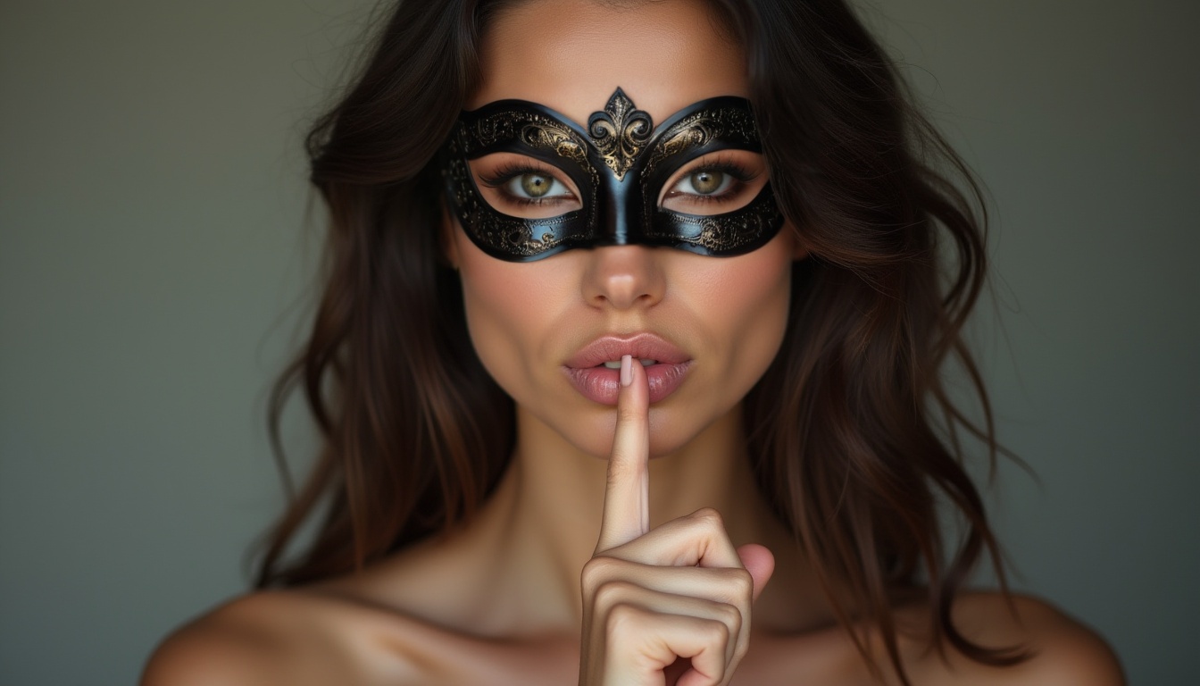 Símbolo de discreción y exclusividad, llave dorada sobre fondo oscuro