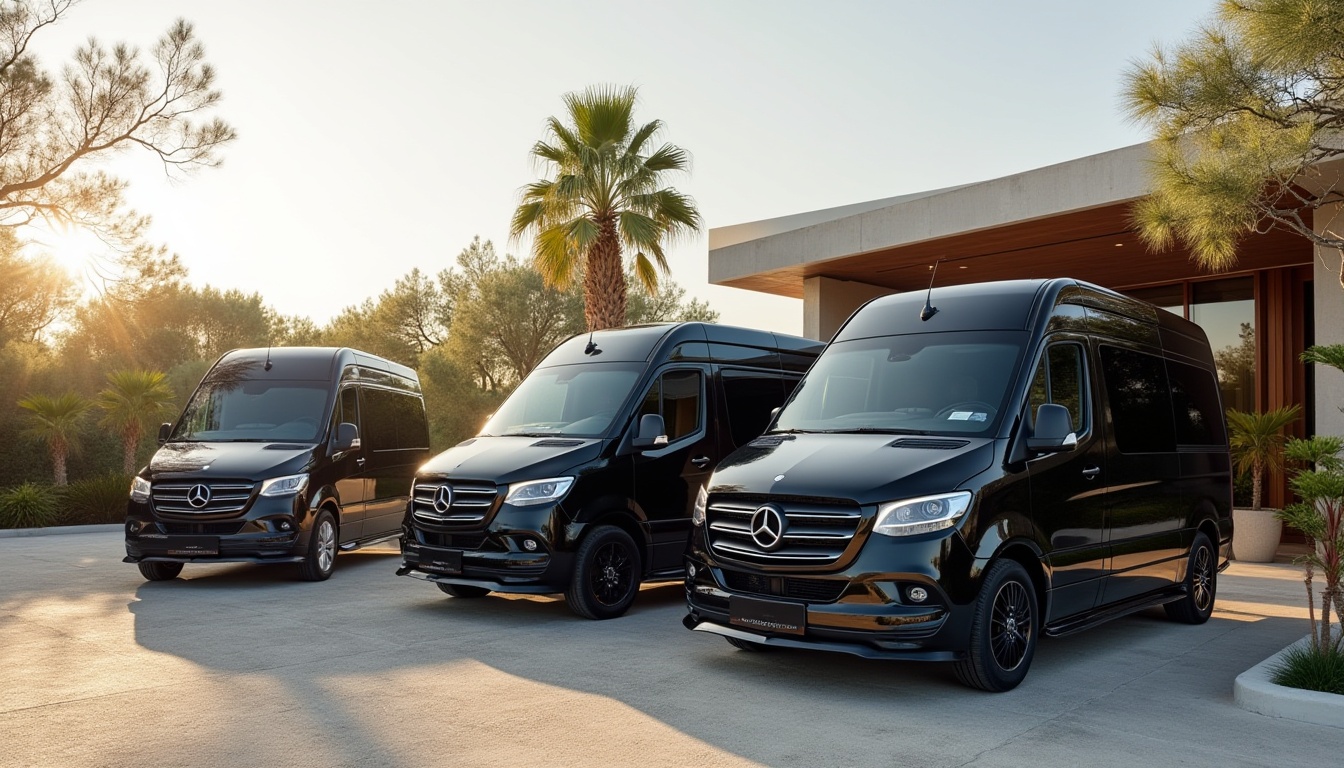 Furgoneta de lujo para transfers exclusivos